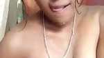 Extremely hot Bengali boudi squeezing boobs & show naked