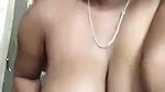 Extremely hot Bengali boudi squeezing boobs & show naked