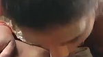 Malli aunt Giving Blowjob Outdoors