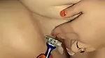 Pakistani Girl Shaving Enjoy