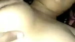 Lover Blowjob and Ghapaghap quick pressing hard his gf boobs