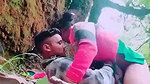 Mature bhabhi fucking young lover in jungle