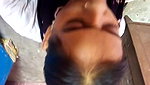 Giving blowjob to neighbor