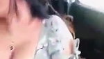 Desi lover fun  In car