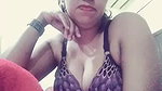 Bhabhi striping suit and making video for lover