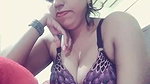 Bhabhi striping suit and making video for lover