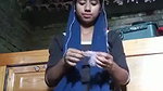 Girl Fingering Wearing Condom