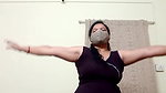 Desi Marathi aunty sexy dance on webcam show