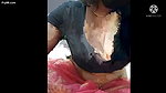 Indian newly married bhabhi has sexy video call with husband