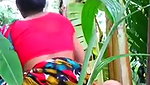 Bhabhi riding in jungle