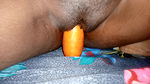 Desi village hot wife carrot masturbation sex video