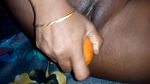 Desi village hot wife carrot masturbation sex video
