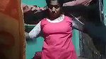 Village girl making video for lover
