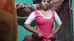 Village girl making video for lover