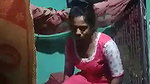 Village girl making video for lover