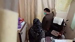 Paki doctor checking boobs by inserting hands inside blouse