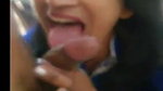 Suit babe blowjob