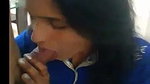 Suit babe blowjob