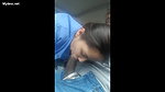 neha bhabhi in car sucking hubby cock