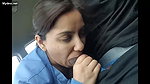 neha bhabhi in car sucking hubby cock