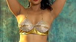 super maal in yellow bra