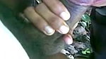 Outdoor blowjob