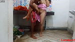 Local Indian Red Saree Wife Sex With Ranna Ghor