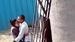 Desperate lover outdoor fucking
