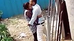 Desperate lover outdoor fucking
