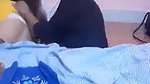 Hostel girl boobs shucked by her bestie