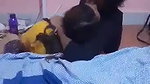 Hostel girl boobs shucked by her bestie
