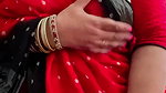 Milf Bong in Saree Playing with her Boobs