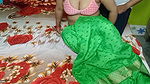 Indian beautiful bhabhi removed her saree