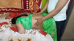 Indian beautiful bhabhi removed her saree