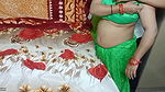 Indian beautiful bhabhi removed her saree