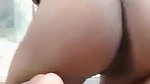 Desi Sexy girl showing boos an ass hole
