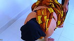 Gujarati aunty was cleaning her house in the afternoon when the neighbors got Honry and fucked her ass