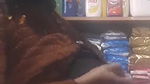 Desi Milf boobs Pressing by shopkeeper