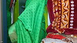 Beautiful Indian bhabhi is wearing saree