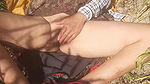 Desi daughter-in-law is walking in the wheat field in front of her father-in-law with her big ass and fingering her pussy
