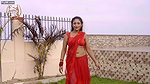 Smita Sana in Red Chiffon Saree ~ Fashion Ullas