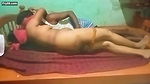 Indian aunty cheating village unkle in home