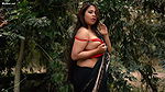 Parna Nude Saree photoshot video 2