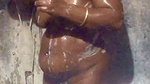 my wife bathing2