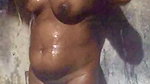 my wife bathing2