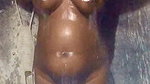 my wife bathing2