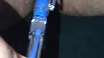 Horny Indian girl masturbating with a pen