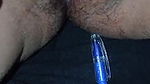Horny Indian girl masturbating with a pen