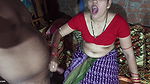 My stepbrother’s wife face fucking with my big dick, Red blouse big boob press Desi