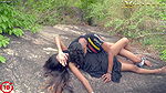 DESI GIRL SUDIPA FUCKED WITH BIG COCK MOUNTAIN BOY IN JUNGLE FULL OUTDOOR